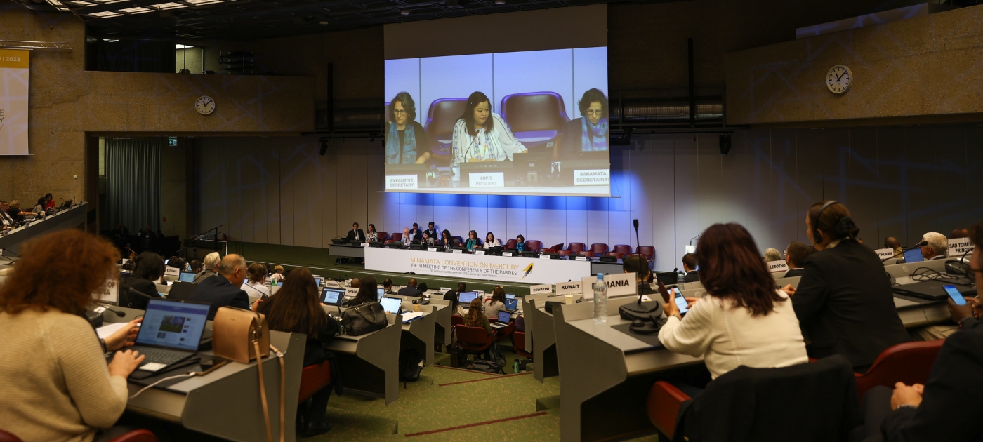 Convenção de Minamata COP-5 dá passos cruciais na sua missão de eliminar a poluição por mercúrio Minamata Convention/Kiara Worth