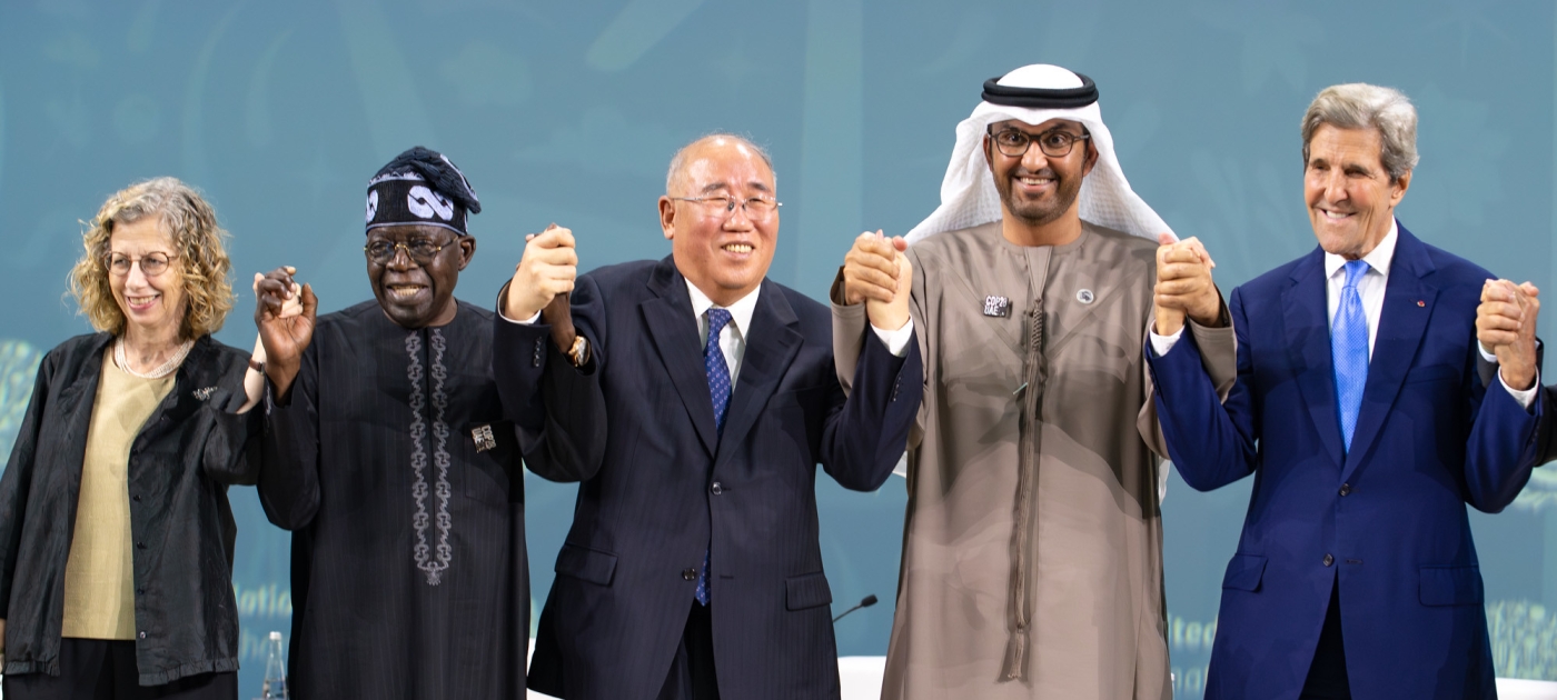 Bending the warming curve through action on non-CO2 gases at COP28 Summit Photo by UNEP