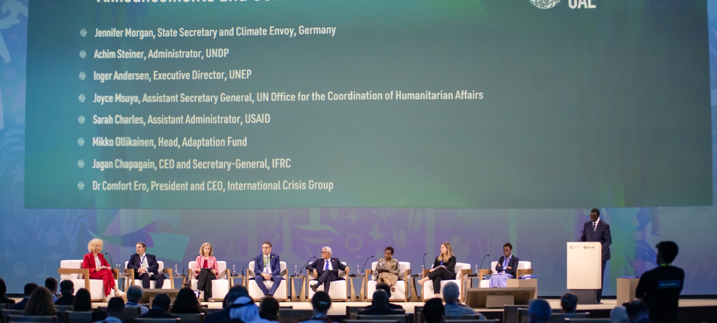 Rising together against the impacts of climate change at COP28 Photo by UNEP