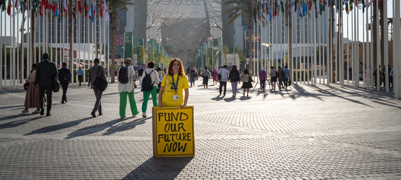UNEP Executive Director statement on the closing of COP28 Photo credit: UNEP/Duncan Moore