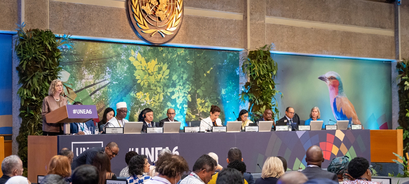 A family united in action under Multilateral Environmental Agreements Photo by UNEP