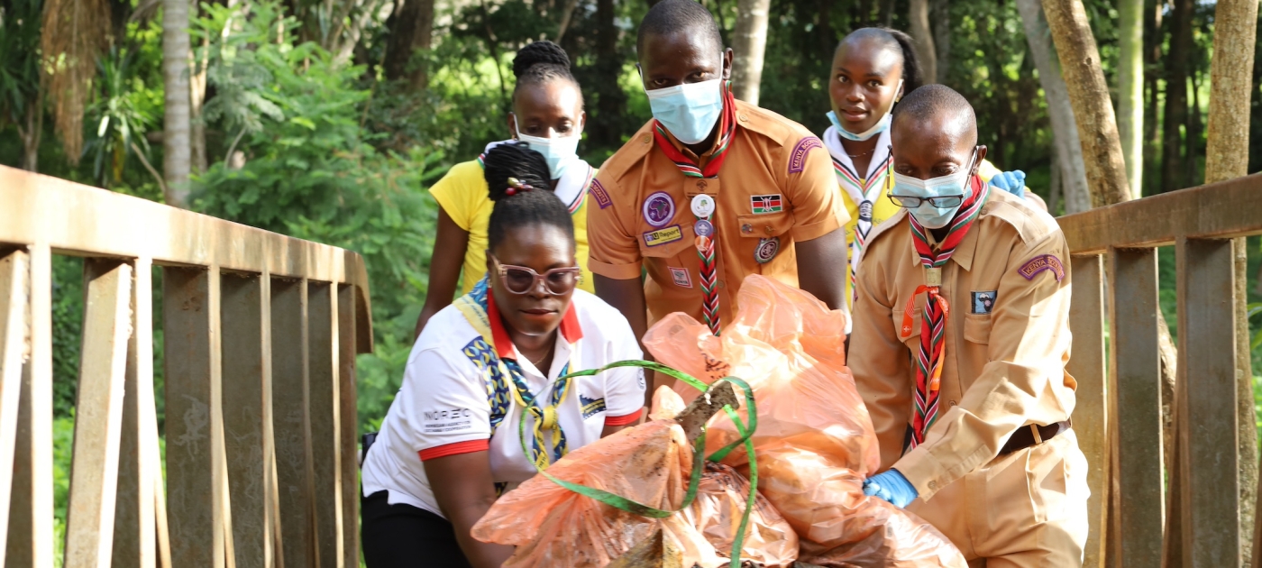 World Scouting and UN Environment Programme renew commitment to climate action and education Photo: UNEP/Wambui Muturi