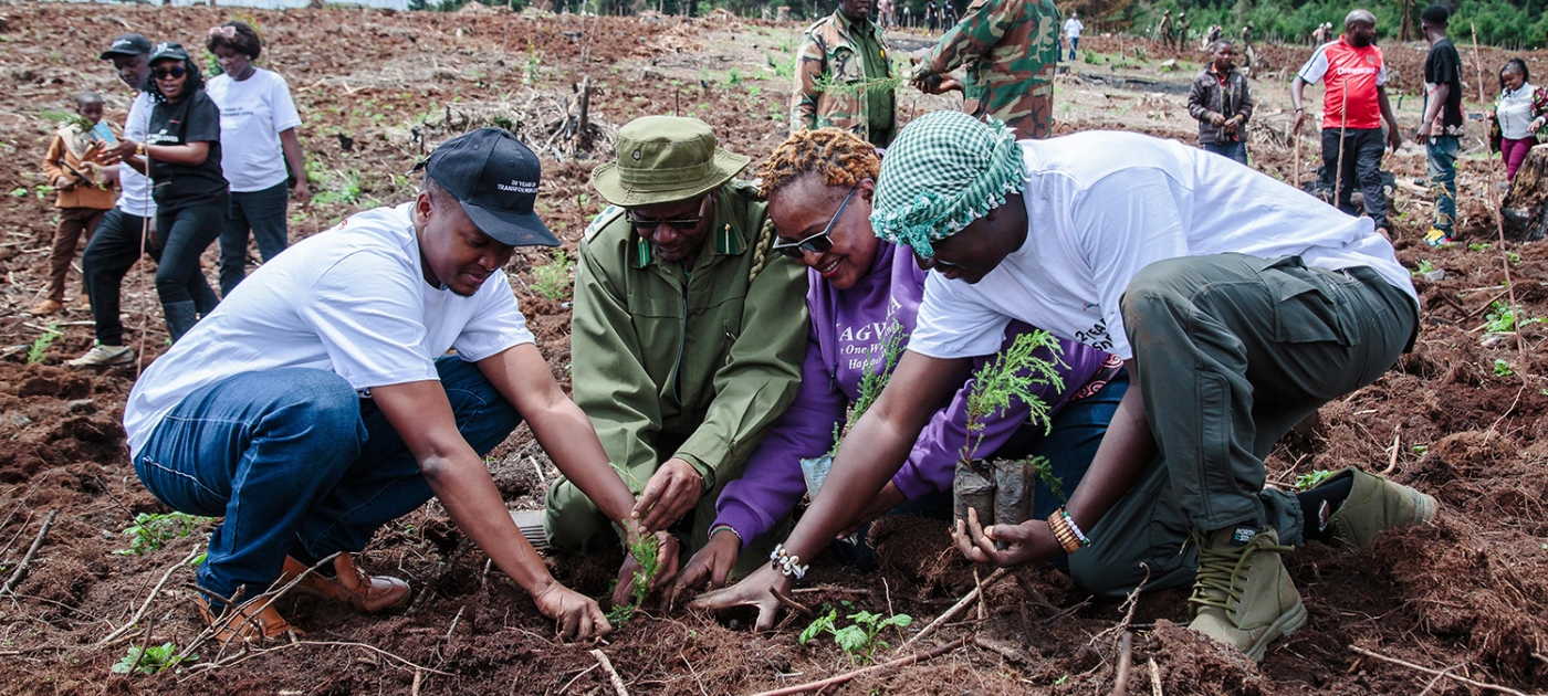 World Environment Day celebrations underway Photo by Safaricom