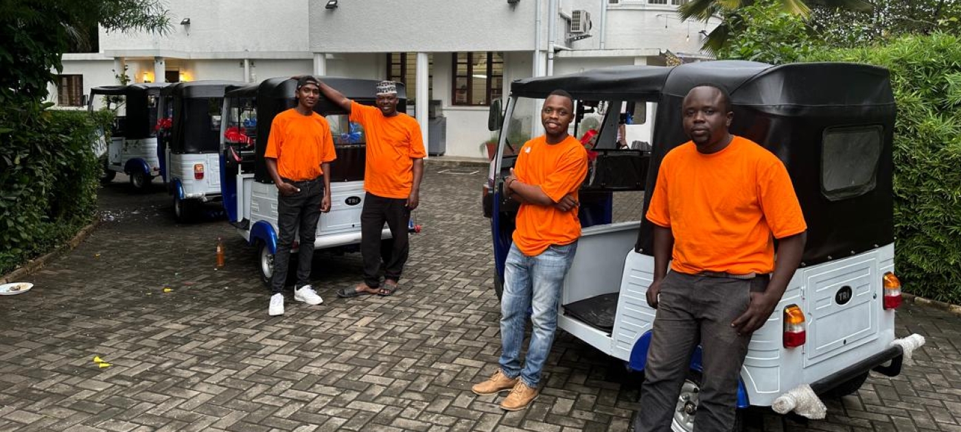 Tanzania’s smoke-spewing three-wheelers face new electric competition Credit: TRÍ Tanzania
