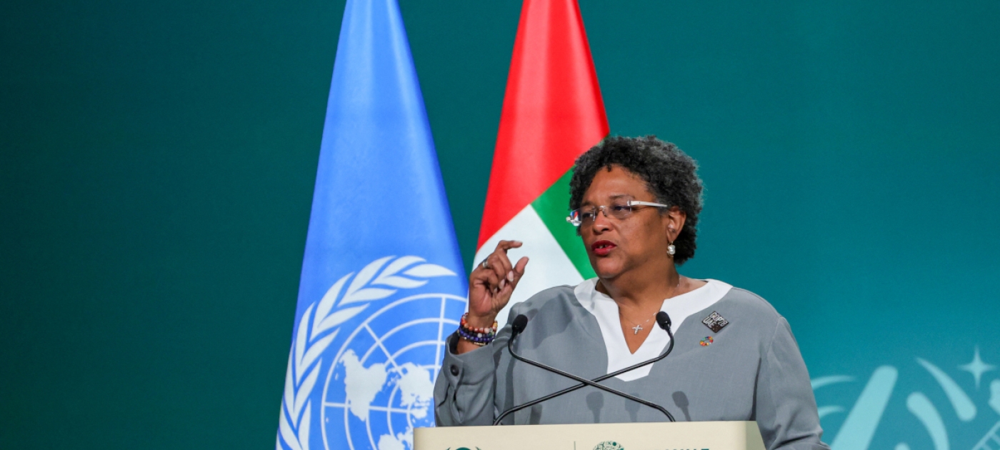 How Barbados became a mighty voice for climate justice Credit: AFP/Guisepe Cacace