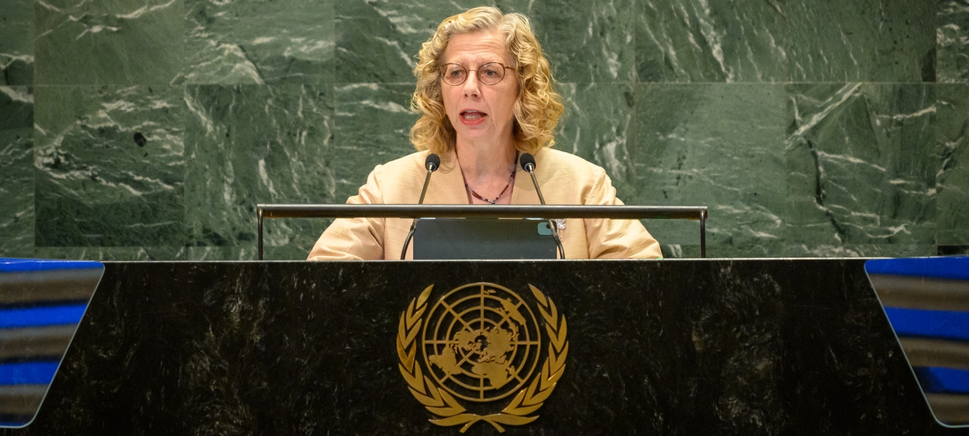 UNEP Statement to the Plenary of the Summit of the Future Credit: UN Photo