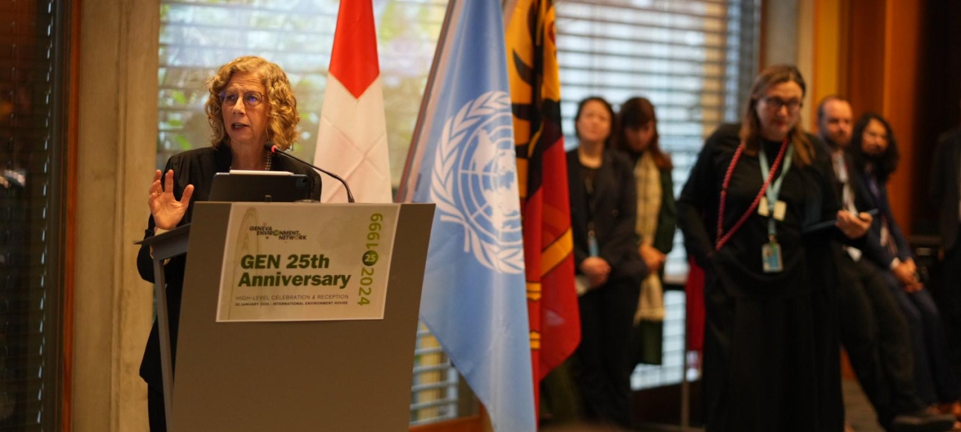 One united environment family: 25 years of the Geneva Environment Network Credit: UNEP/Alejandro Laguna Lopez