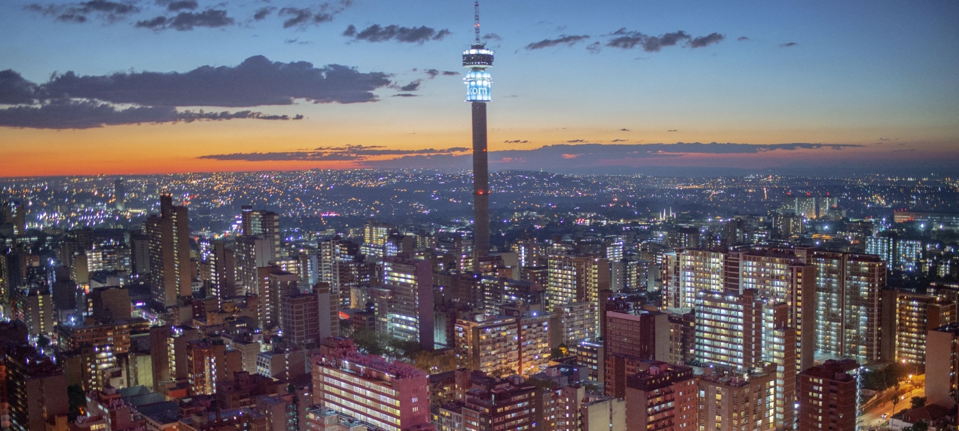 Johannesburg shows how people and planet gain from greener cities Credit: AFP/Luca Sola