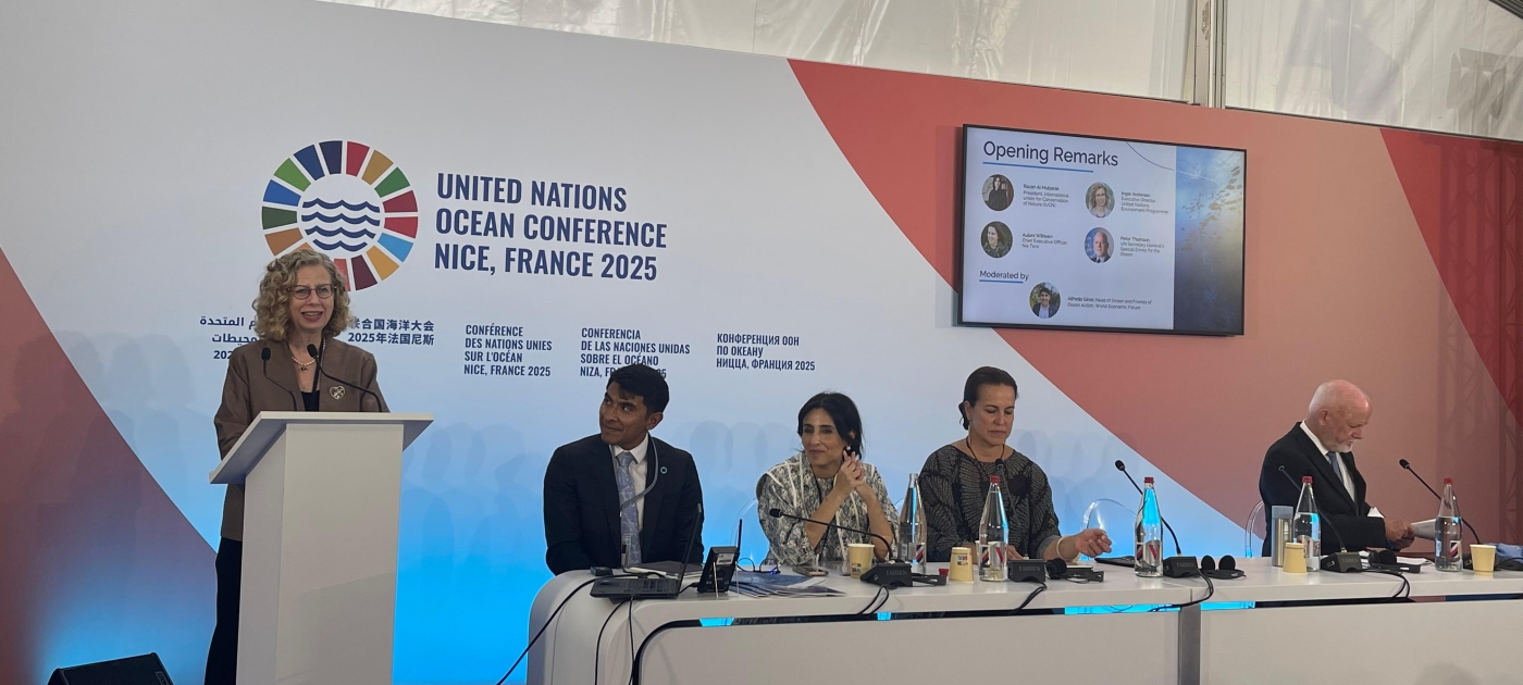 Protecting the ocean for planetary stability and human well-being Photo by UNEP