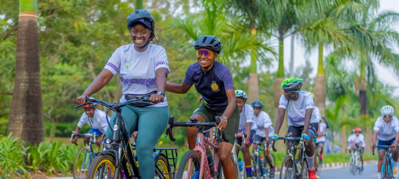 African cities speed up shift to bike-friendly streets Credit: City of Kigali/Courtesy