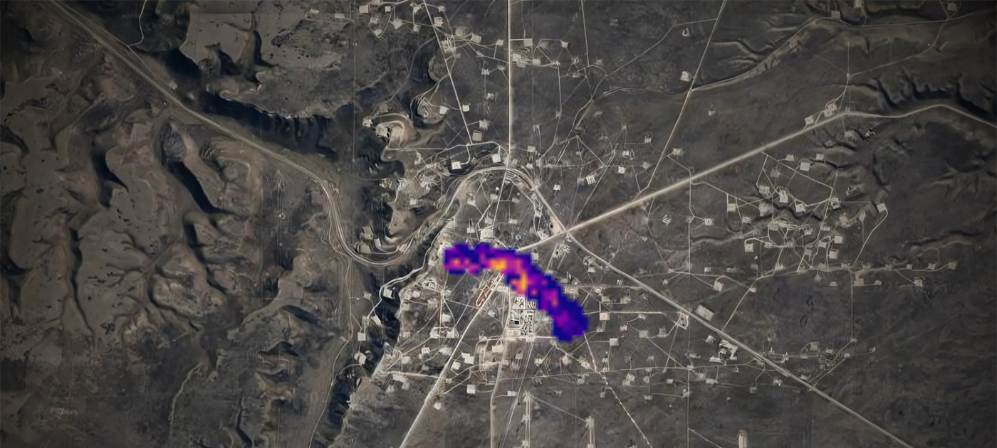 Satellite alerts spur methane cuts but room for progress remains Photo by NASA / Google Earth