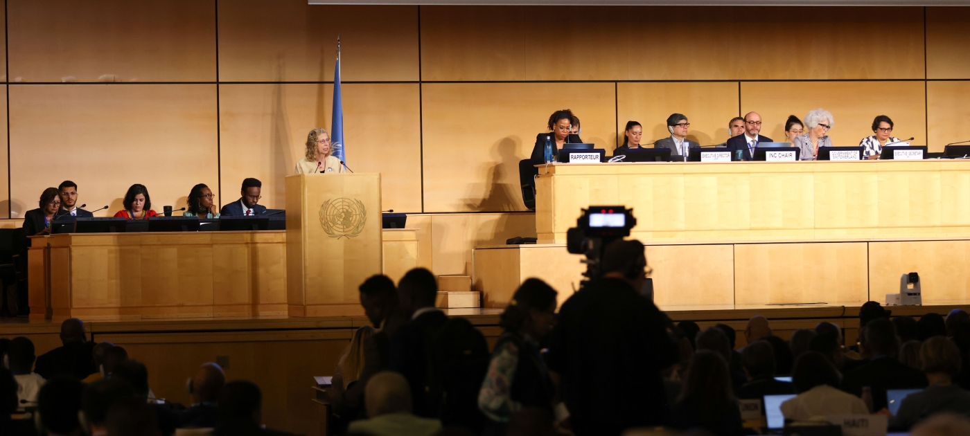Securing a treaty to beat plastic pollution Credit: UNEP/Florian Fussstetter
