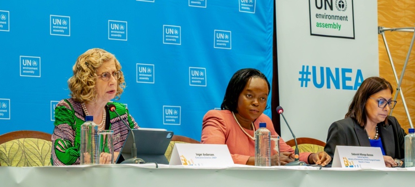 Executive Director statement to media ahead of UNEA-7 Photo by UNEP