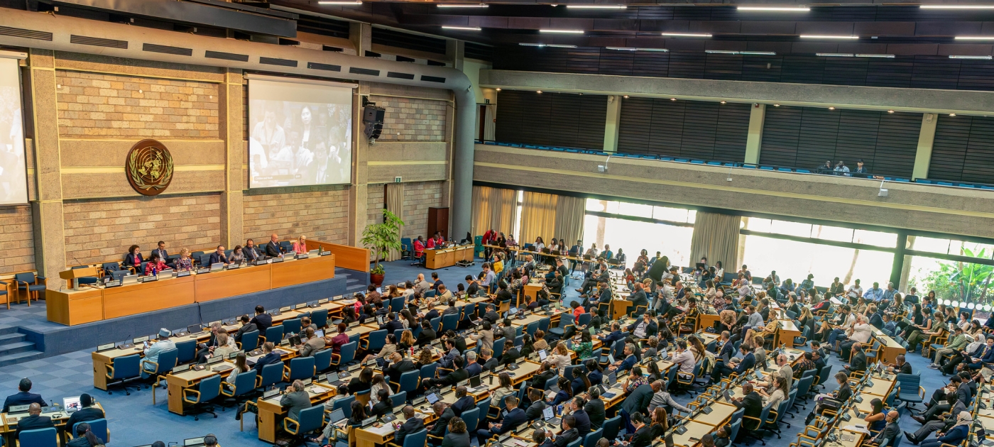 العمل على إحراز تقدم سريع في قرارات جمعية الأمم المتحدة للبيئة Credit: UNEP/Ahmed Nayim Yussuf