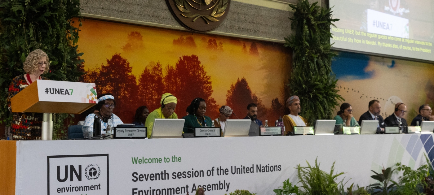 Pursuing sustainable solutions for a resilient planet Photo by UNEP