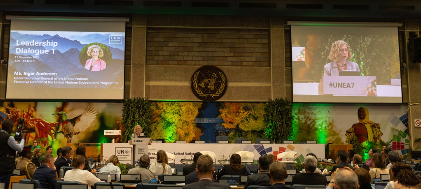 One planet, one people, one story Credit: UNEP