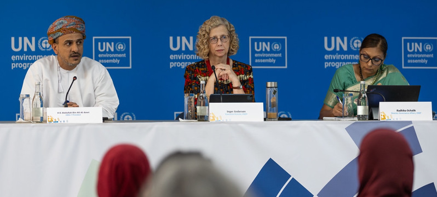 Seventh UN Environment Assembly opens, aiming to advance solutions for planetary resilience Photo credit: UNEP/Kiara Worth