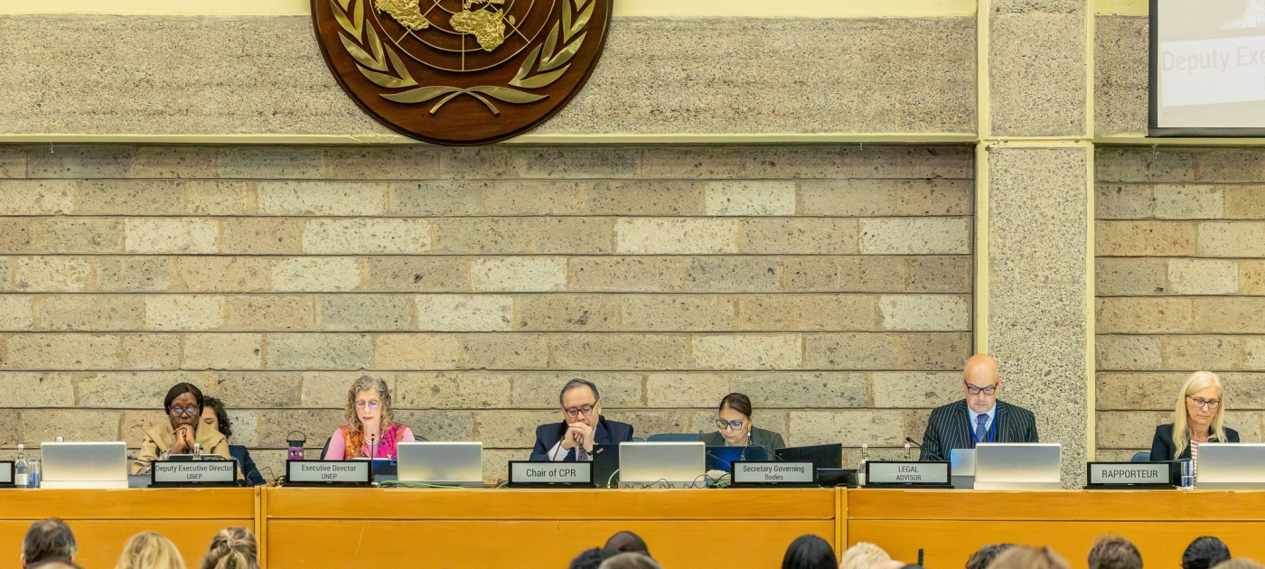 Growing leadership and momentum on environmental action Credit: UNEP