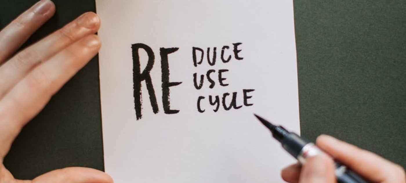 Repair, re-use, recycle