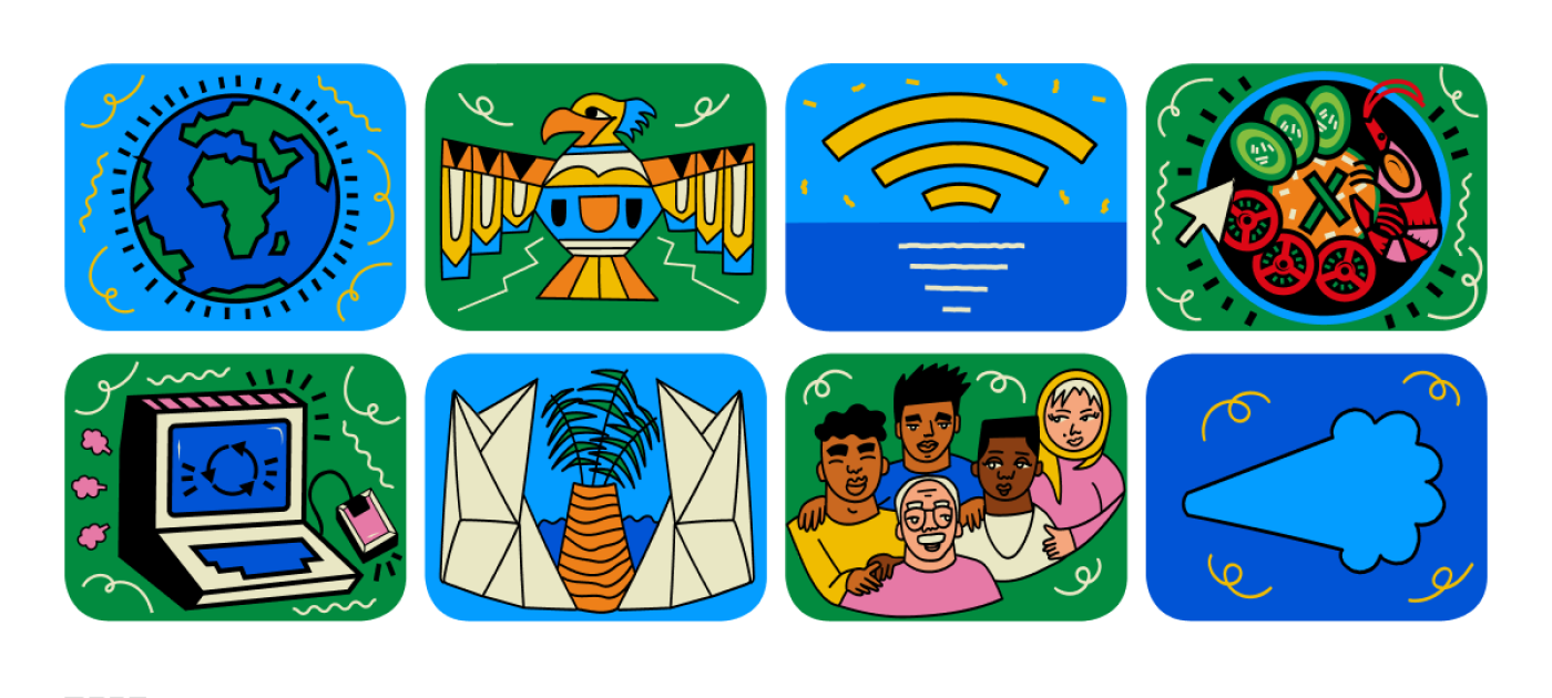 Graphics for Wiki for human rights campaign 2021