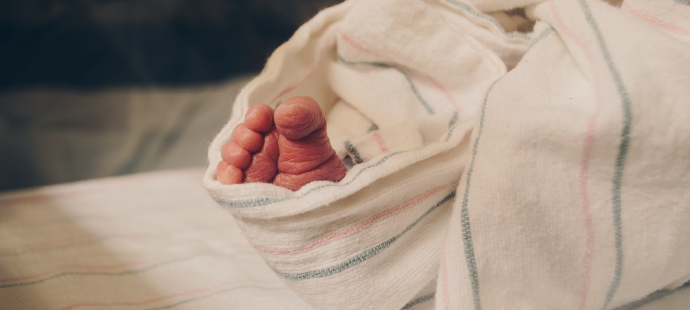 Photo of baby's foot