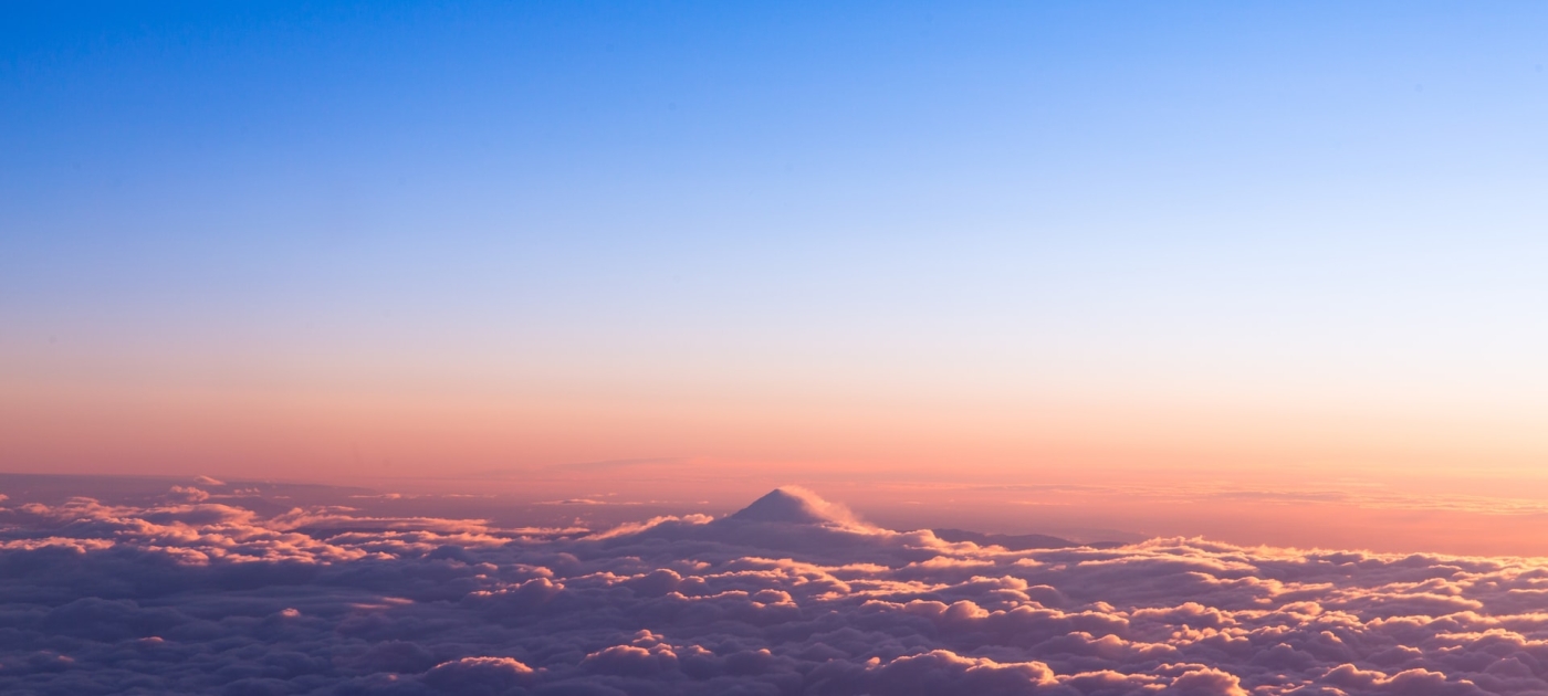 Shot from an airplane flying from PDX to SJC