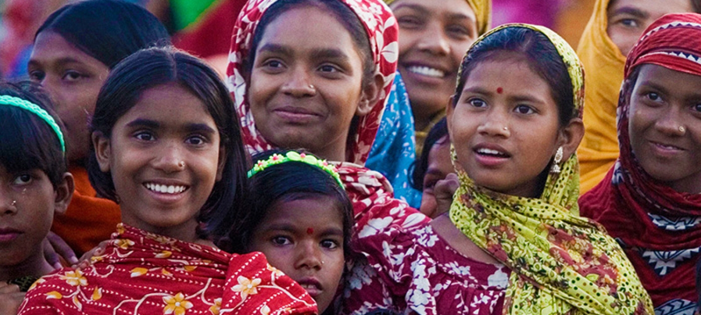 People smiling 