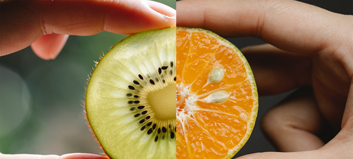 Orange and Kiwi 