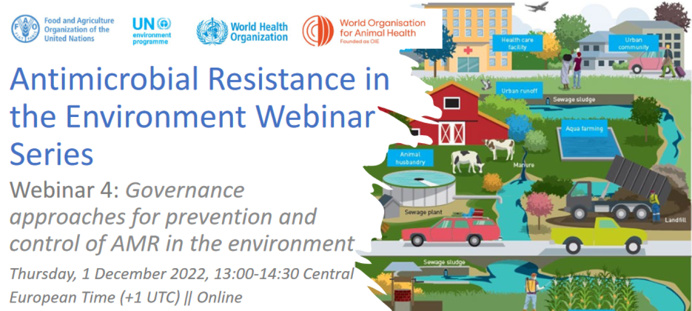 Antimicrobial Resistance in the Environment Webinar Series