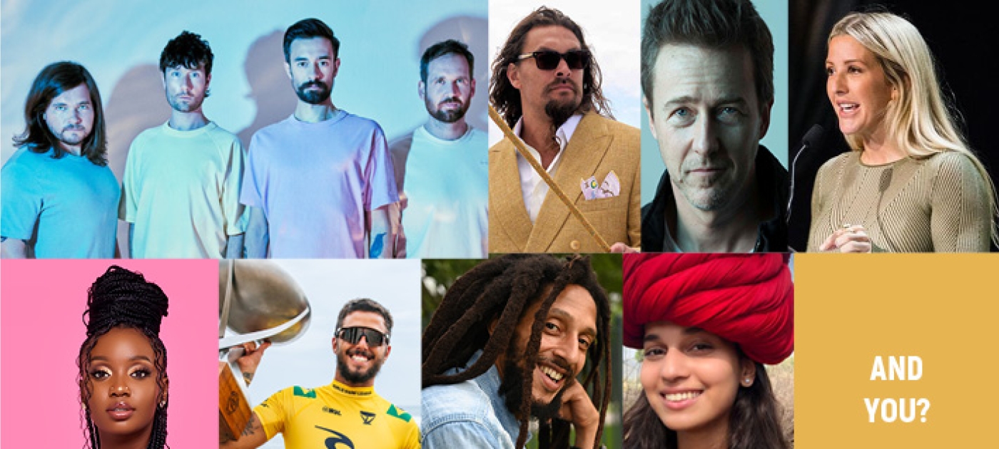 The UN’s first ten World Restoration Flagships poster with 10 champions