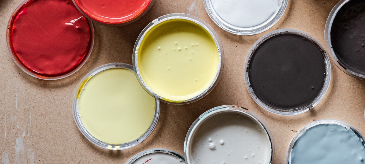 A variety of paints