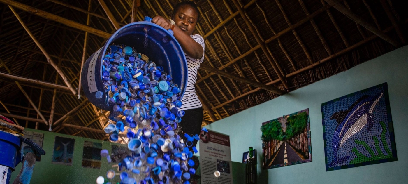 Sorting of plastic and marine litter