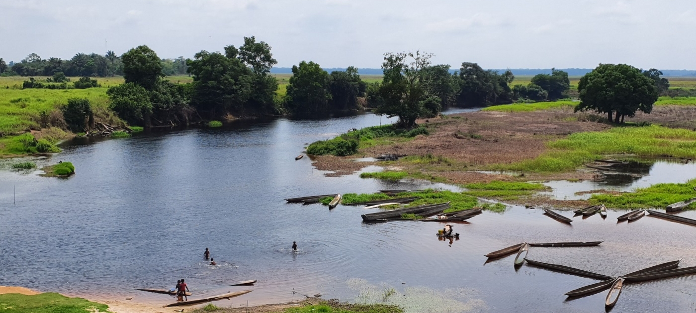 Photo of a water body and trees nearby