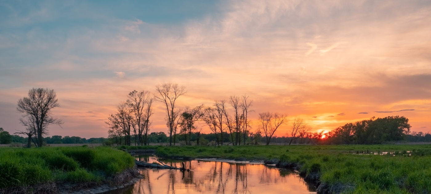 A river