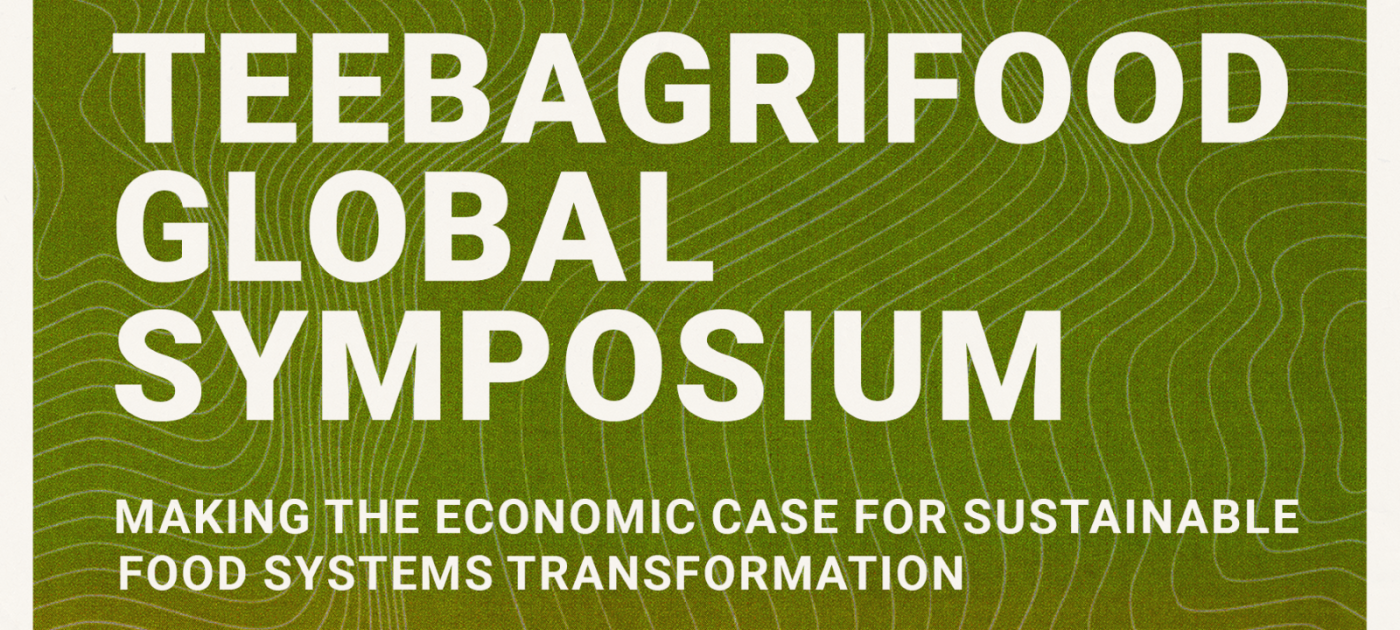 2023 TEEB Agrifood Global Symposium banner