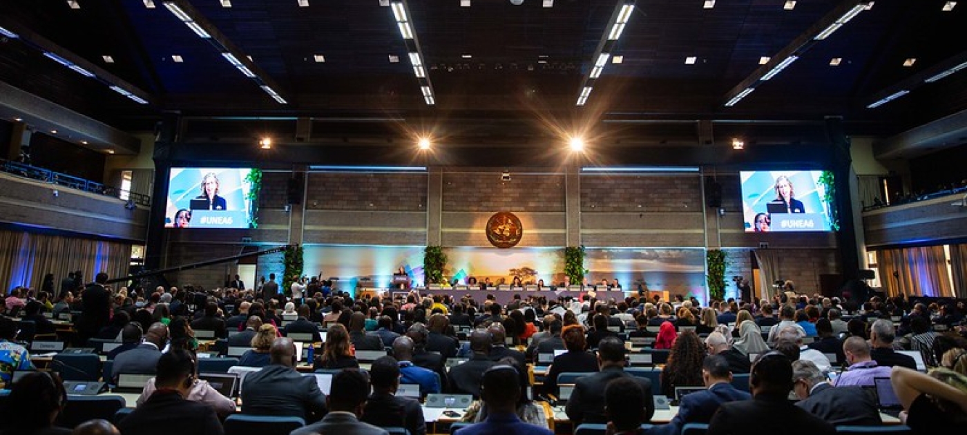 Delegates in conference room