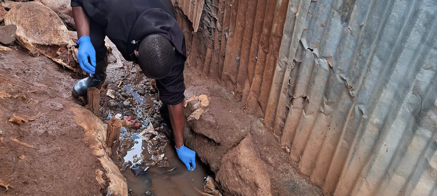 Wastewater surveillance activities in Kenya