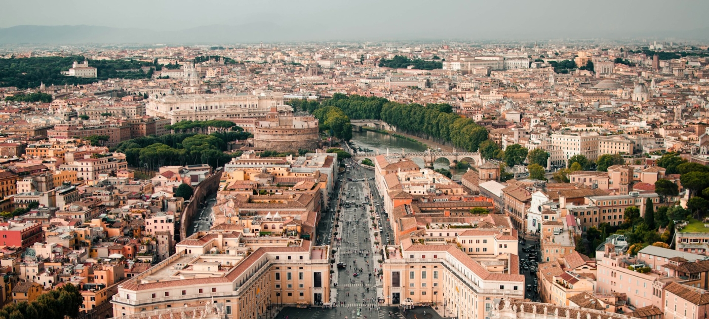 Aerial Photography of Rome