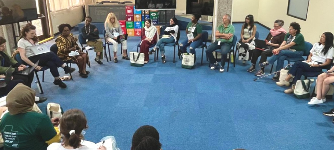 a round table meeting