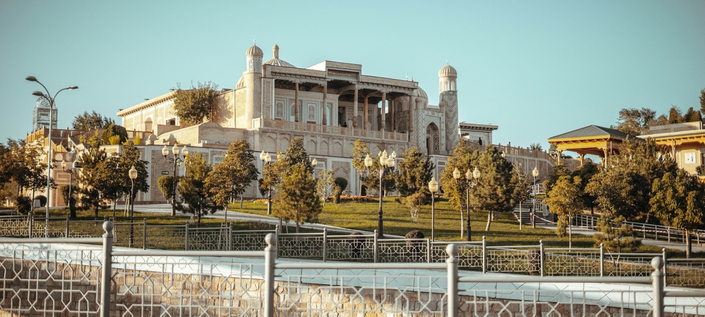 View of Samarkand architecture