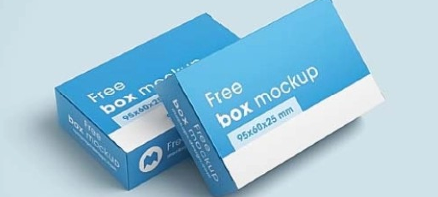 mockup box of pills