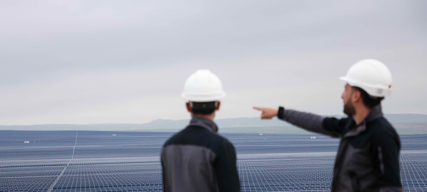 Photo of solar panels in Azerbaijan 