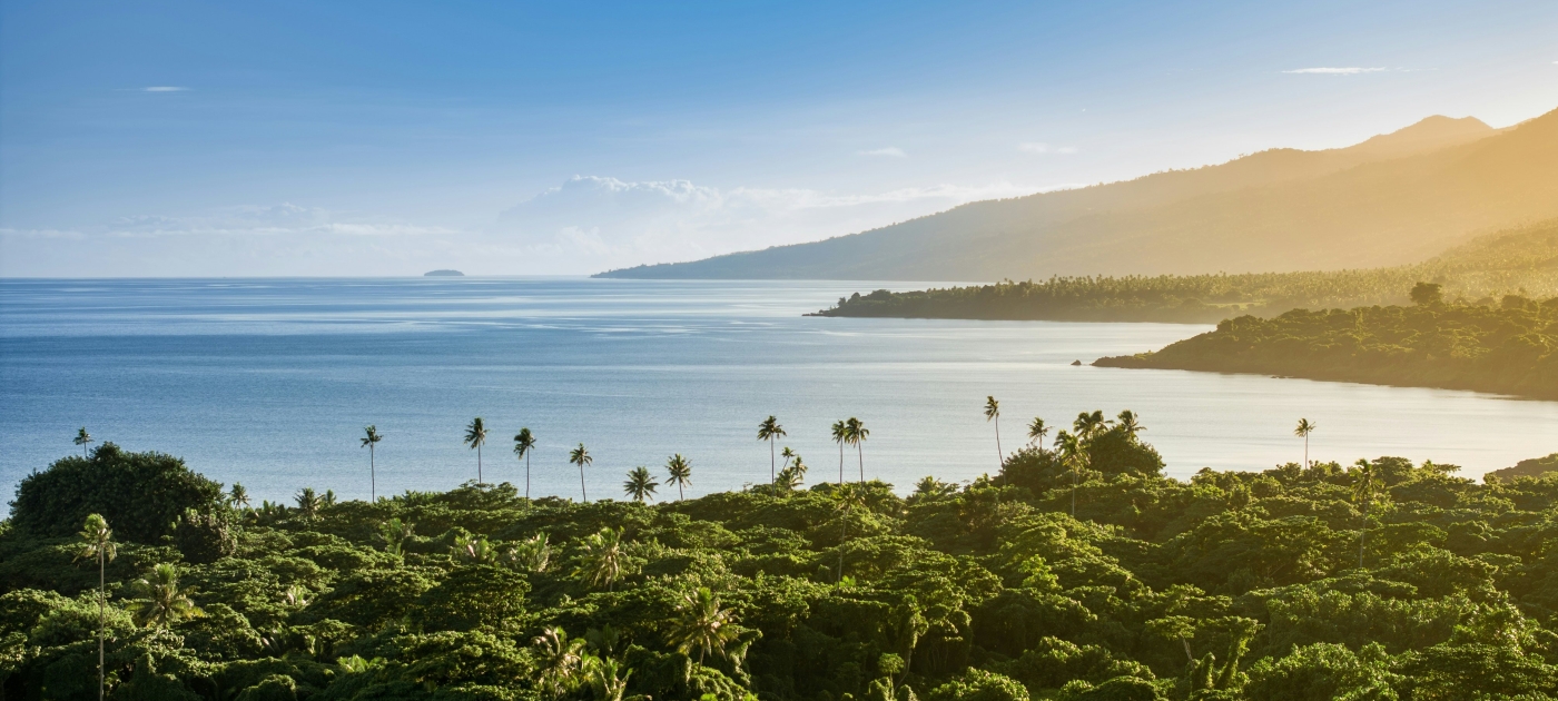 Photo from Fiji - view of Oceans and Mountains
