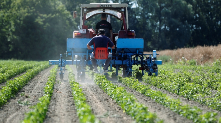 máquina agrícola implementos