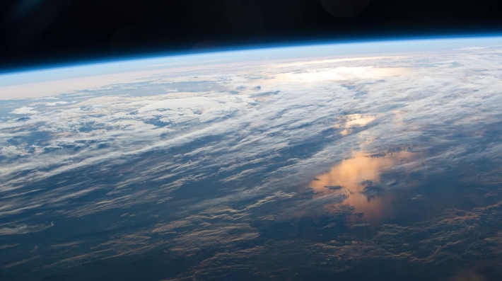 View of Earth from space