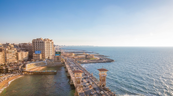 A view of Egypt’s coastline