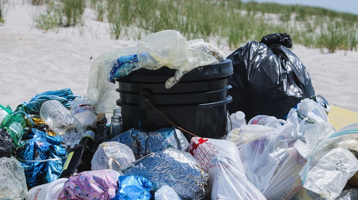Plastic waste