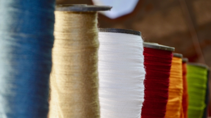 colourful threads 