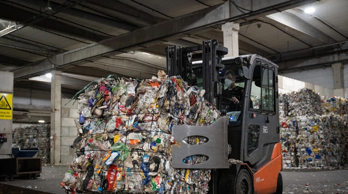 Plastic waste