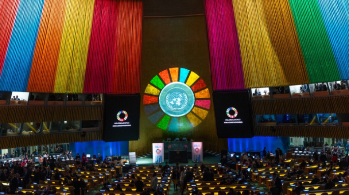 A wide view of the opening of the SDG Action Weekend and the SDG Mobilization Day